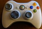 Microsoft Xbox 360 Wireless Controller Gamepad - White - With new batteries !!