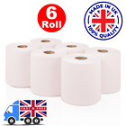 150m White and Blue Centre feed Rolls 2ply Embossed Paper Towels Wipe Tissues