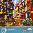 Cobblestone Alley 500 Piece Jigsaw Puzzle, Toys & Games, Brand New