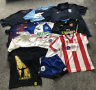 Collection Job Lot Bundle Of 11 Adults Kids Football Shirts Tops Jackets Shorts