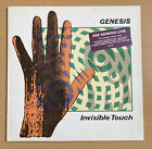 Genesis Invisible Touch Very Good Vinyl LP Record GEN LP2 Hype Sticker