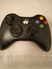 Xbox 360 Official Wireless Controller Gamepad - Black - Tested