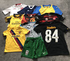 Collection Job Lot Bundle Of 10 Adults Kids Football Sports Shirts Tops Shorts
