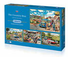 Gibson Jigsaw Puzzles 4 x 500 Piece - The Country Bus