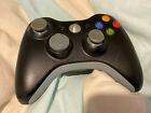 Official Microsoft Xbox 360 Black Wireless Controller Thumbstick Damage